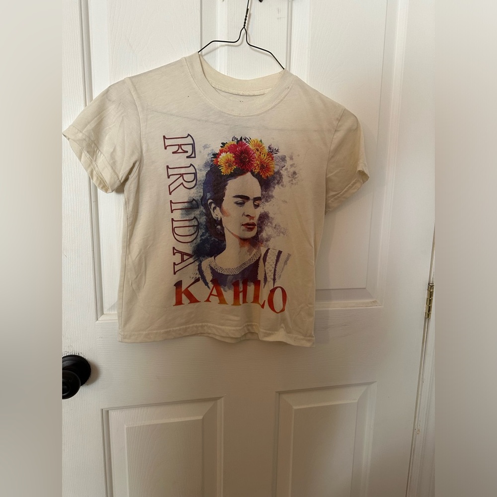 Frida Kahlo graphic tee, from Target. Worn twice.